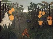 Repast of the Lion Henri Rousseau